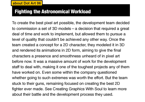 about Dot Art 06 Fighting the Astronomical Workload